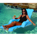 Scalloped Floating Lounge - Aquamarine