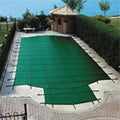 Solid Safety Pool Cover Pool Size: 16' x 40' Rectangle Green w- Mesh Panel 12 Yr  Warranty Arctic Armor