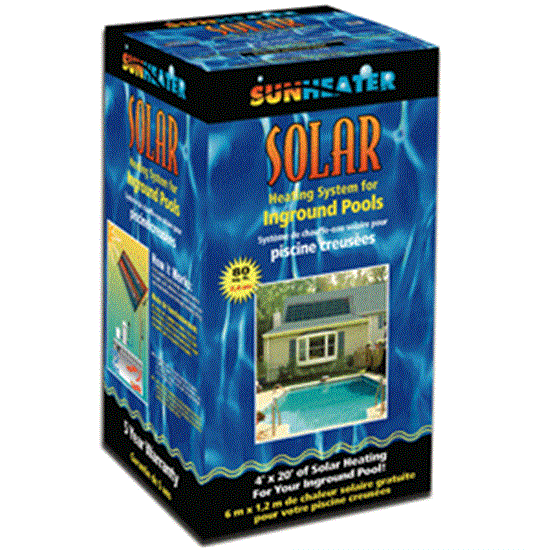 SmartPool SunHeater Inground 2 x 20 - 80 Sq Ft - SPS601P