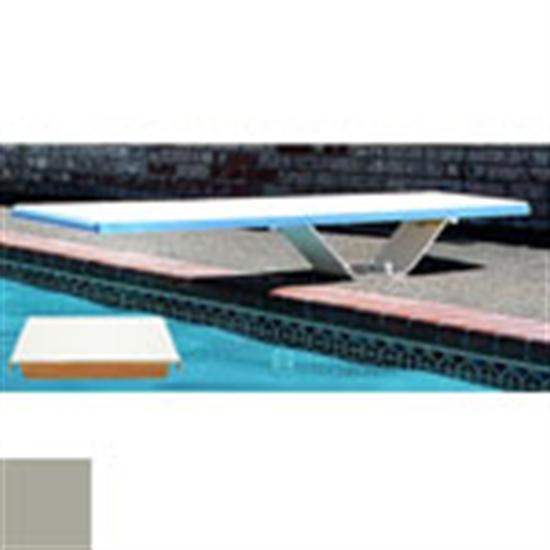SR Smith 8' Frontier II Diving Board - Silver Gray - Matching Thread