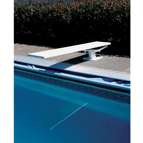 SR Smith Cantilever Jump Stand with 6' Glas Hide Board - Marine Blue with White Stand-Springs
