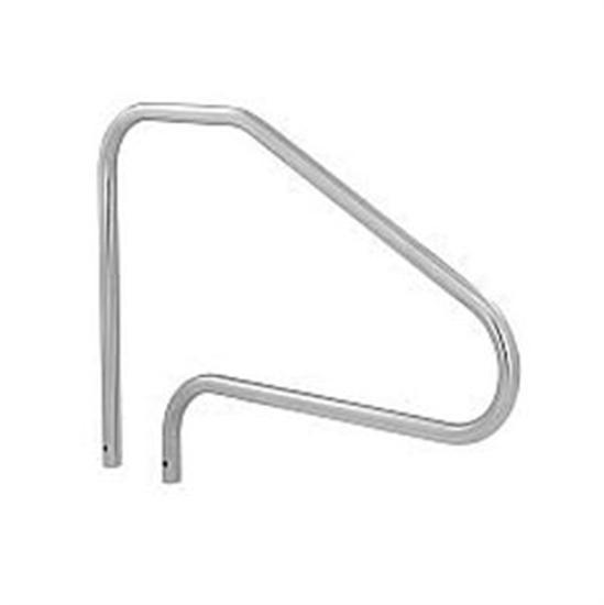 S.R. Smith Powder Coated Deck Mounted 4 Bend Stair Rails - DMS-101A-PW