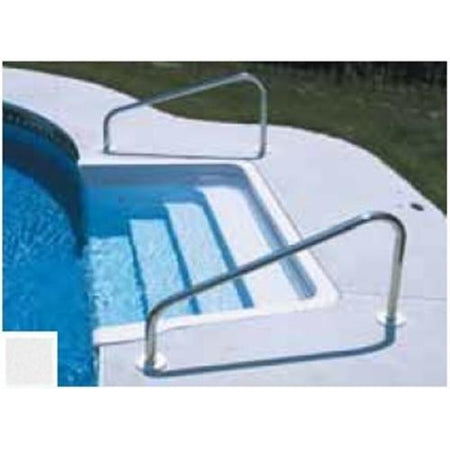 SR Smith Deck Mounted Hand Rail 36" Pair - White