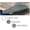 SR Smith Gray Granite FreeStyle Diving Board with Rock Gray Cantilever Stand - 68-210-42624