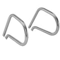 SR Smith Residential Ring Handrails - Pair - No Anchors - White