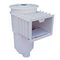 Sta-Rite U-3 In Ground Skimmer Concrete White With Float And Check Valve