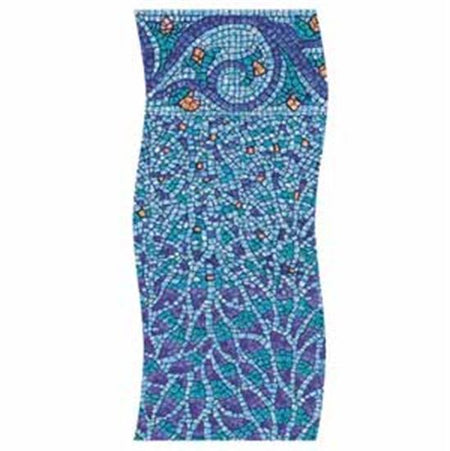 Swimline H-G Emerald Isle 52" Unibead Vinyl Liner - 8' Round