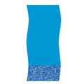 Swimline S-G Print Bottom Overlap Vinyl Liner - 11' x 25' Oval