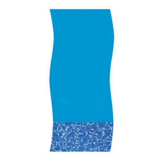 Swimline S-G Print Bottom Overlap Vinyl Liner - 11' x 25' Oval