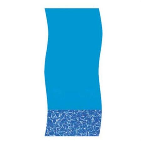 Swimline S-G Print Bottom Overlap Vinyl Liner - 11' x 25' Oval