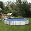 Wilbar International Trinidad 24' Round 54" Aluminum Pool - AG-PT-3024