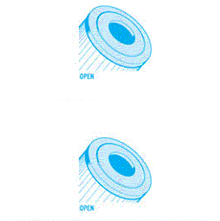 Unicel 6sq ft Wet Institute Cartridge, 2-5-8" Diameter