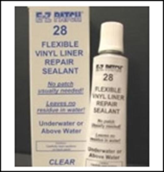 EZ-Patch 28 Clear Vinyl Liner Underwater Repair Sealant