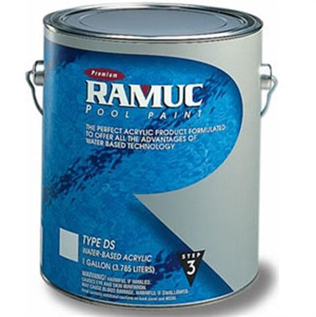 Water Based Type DS Acrylic Pool Paint - 1 Gallon - Dark Blue