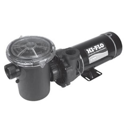 Waterway 1HP 115V Hi Flo Pump With ABG Vertical 6' Cord