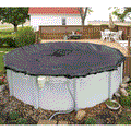 Above-Ground Rugged Mesh Winter Pool Cover - Pool Size: 12' X 20' Oval- Arctic Armor 8 Yr Warranty
